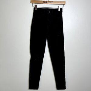 American Eagle Black High Waist Skinny Jeans